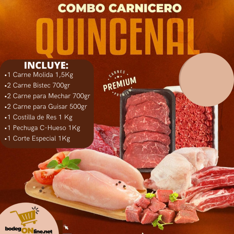 COMBO CARNICERO QUINCENAL