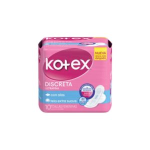 TOALLAS KOTEX DISCRETA 10UND