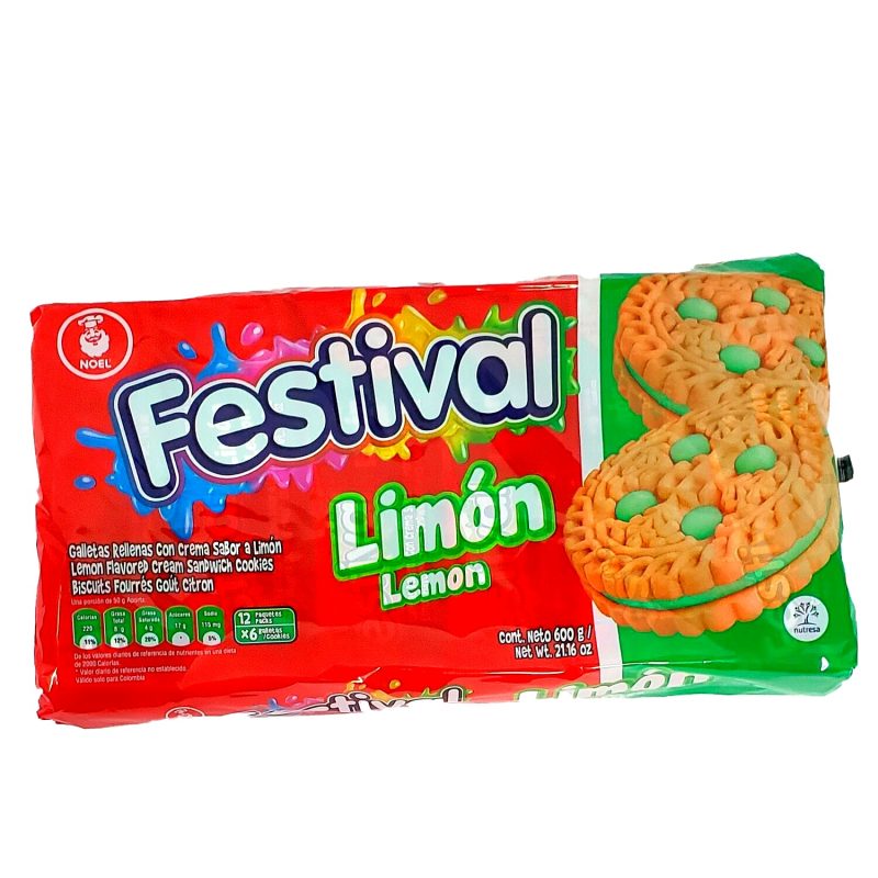 GALLETAS FESTIVAL LIMON 600GR
