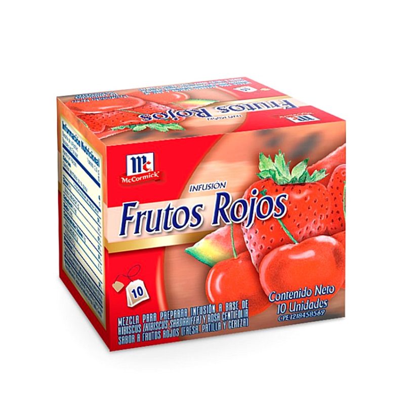TE FRUTOS ROJOS MCCORMICK 10UND