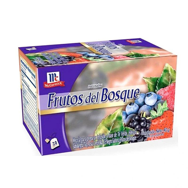 INFUSION FRUTOS DEL BOSQUE MC 20UND
