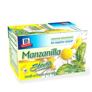 TE MANZANILLA CON STEVIA MC 20UND