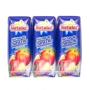 JUGO NATULAC DURAZNO 250ML X 3UND