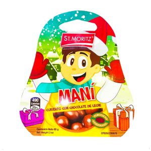 GRAGEADOS MANI NAVIDAD ST MORITZ 85GR
