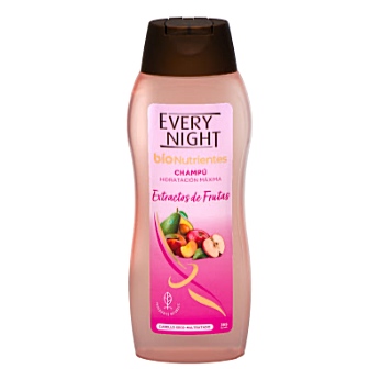 SHAMPOO EVERY NIGHT EXT. DE FRUTAS HIDRATACION MAX 365ML