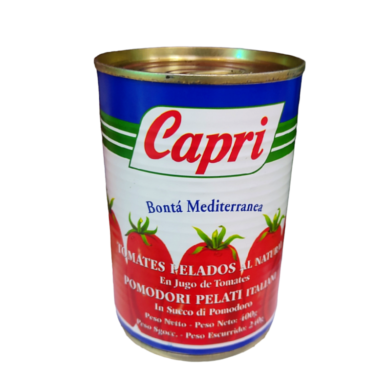 TOMATE PELADO CAPRI 400GR