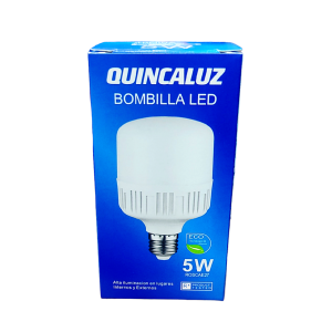 BOMBILLO QUINCALUZ LED 5W