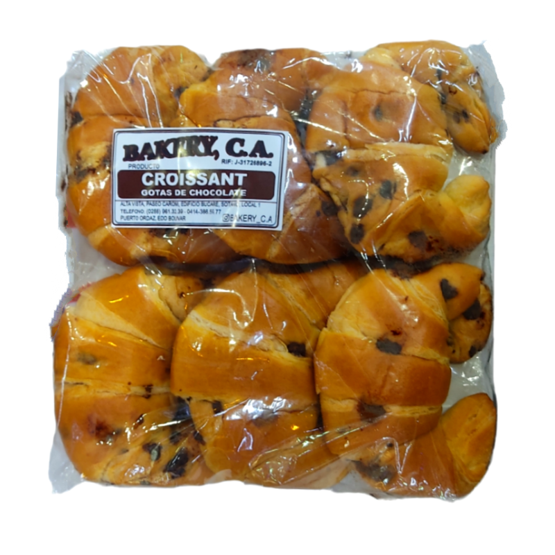 CROISSANT CON CHOCOLATE BAKERY 6UND
