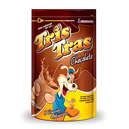 TRIS-TRAS CHOCOLATE BOLSA 300GR