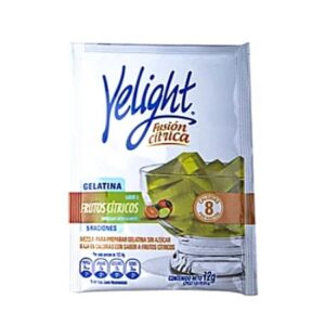 GELATINA YELIGHT FRUTOS CITRICOS 12GR
