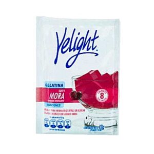 GELATINA YELIGHT MORA 5 PORCIONES 12GR