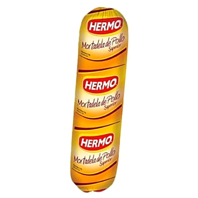 MORTADELA DE POLLO SUPERIOR HERMO 1KG