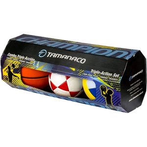 SET DE BALONES VOLEIBOL, FUTBOLITO BASKETBALL