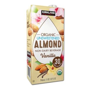 LECHE DE ALMENDRAS VAINILLA KIRKLAND 946ML