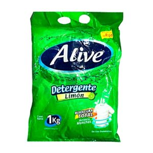 DETERGENTE EN POLVO ALIVE LIMON 1KG