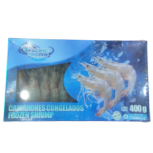 CAMARONES ENTEROS PACIFIC FROZEN 400GR