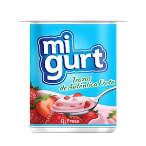 YOGURT MIGURT FRUTA FRESA 125GR