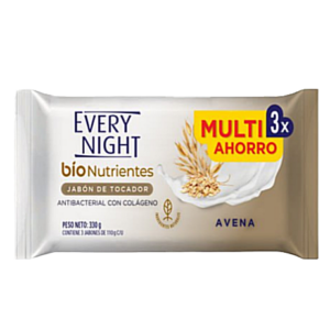 JABON EVERY NIGHT AVENA 3PACK X 110GR