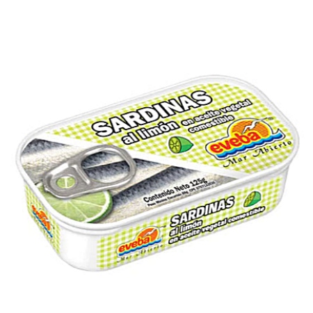 SARDINA EVEBA AL LIMON 125GR