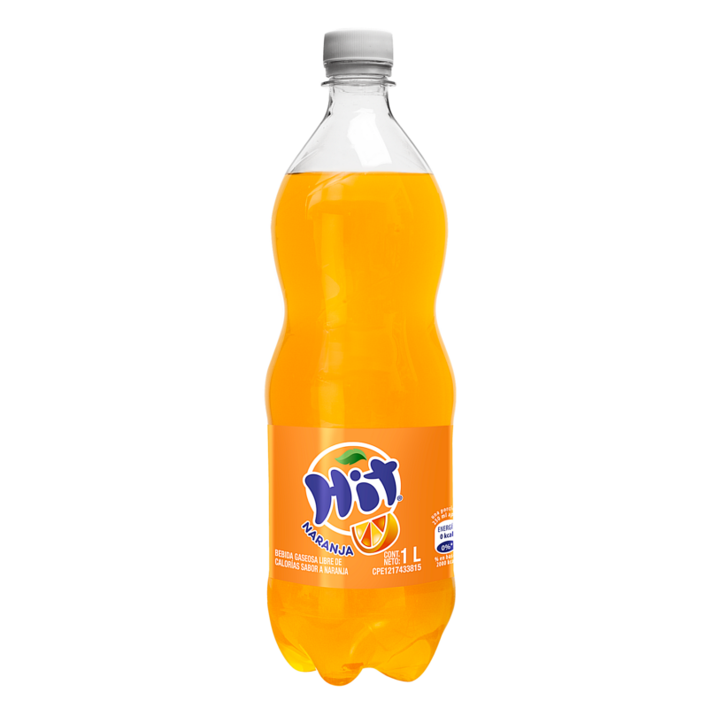 HIT NARANJA S/CALORIAS REFRESCO 1LT