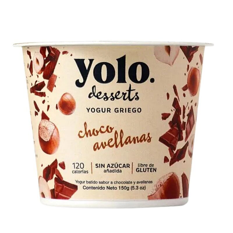 YOGURT GRIEGO CHOCOAVELLANA YOLO 150GR