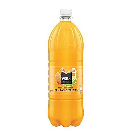 BEBIDA SABOR A FRUTAS CITRICAS EL VALLE 1.5LT