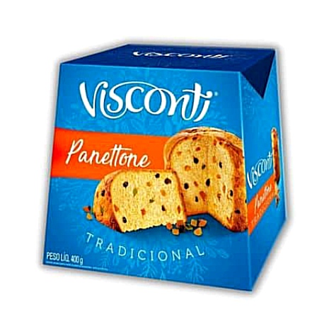 PANETTONE DE FRUTAS VISCONTI 400GR