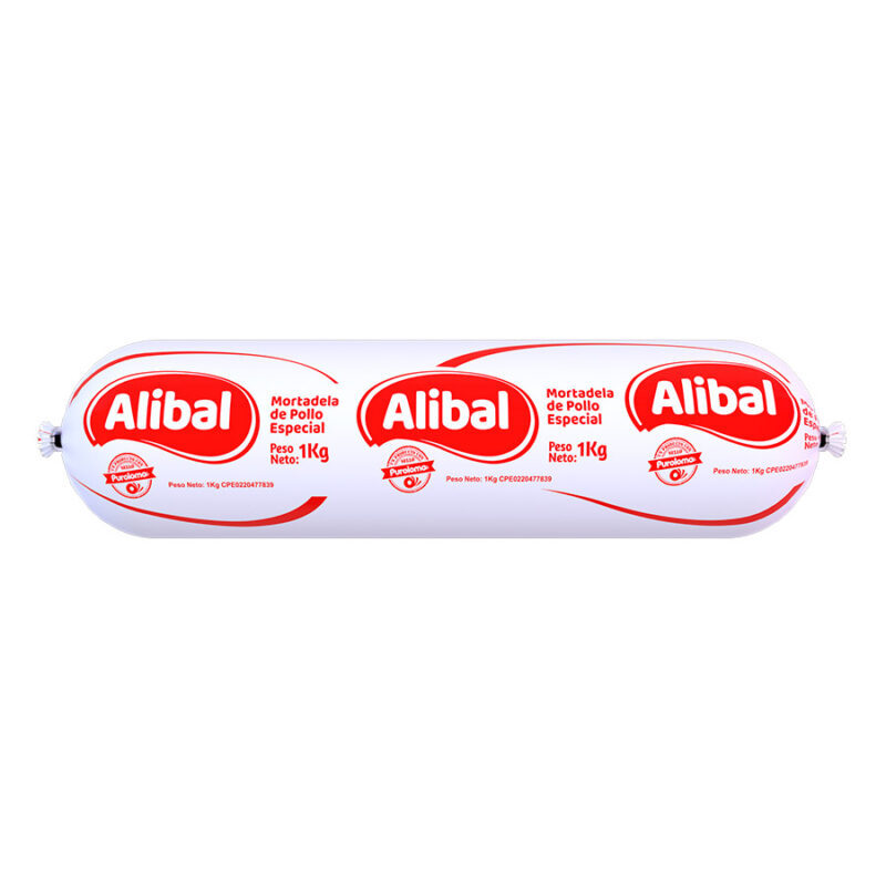 MORTADELA DE POLLO ESPECIAL ALIBAL 1KG