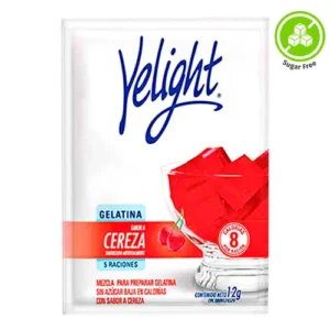 GELATINA YELIGHT CEREZA 5 PORCIONES 12GR
