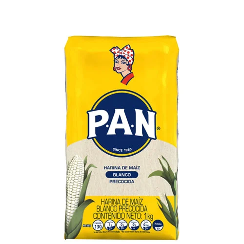 HARINA PAN MAIZ BLANCO 1KG