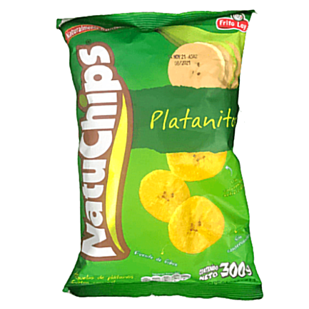 NATUCHIPS PLATANITOS 300GR
