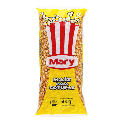 MAIZ PARA COTUFAS MARY 500GR