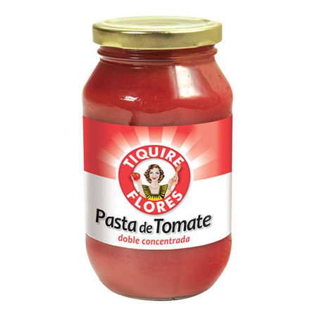 PASTA DE TOMATE DOBLE CONCENTRADO TIQUIRE 500GR