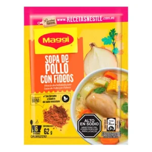 SOPA DE POLLO CON FIDEOS MAGGI 62GR