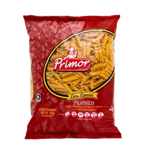 PASTA PRIMOR EXTRA ESPECIAL PLUMITAS 1KG