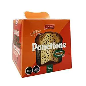 PANETTONE CHOCOLATE Y NARANJA ST MORITZ 800GR