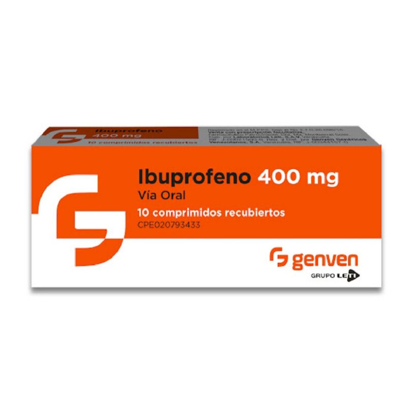 IBUPROFENO 400MG X 10TABLETAS