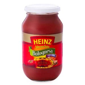 SALSA HEINZ PARA PASTA BOLOGNESA 498GR