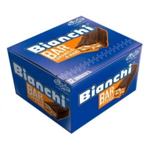 BIANCHI MINI BARRA DE CHOCOLATE CARAMELO Y MANI 12UNID X 25GR