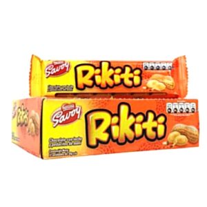 CAJA DE CHOCOLATE SAVOY RIKITI 12UNID X 30GR