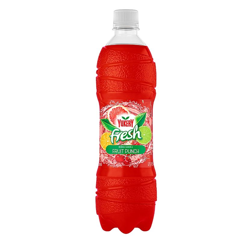 BEBIDA YUKERY FRESH SABOR A FRUIT PUNCH 1.5LT