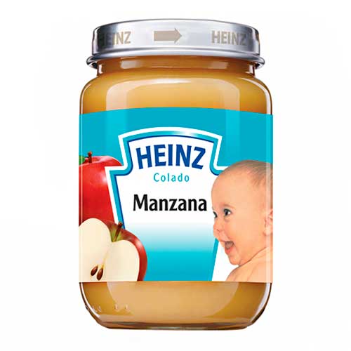COMPOTA HEINZ MANZANA 186GR