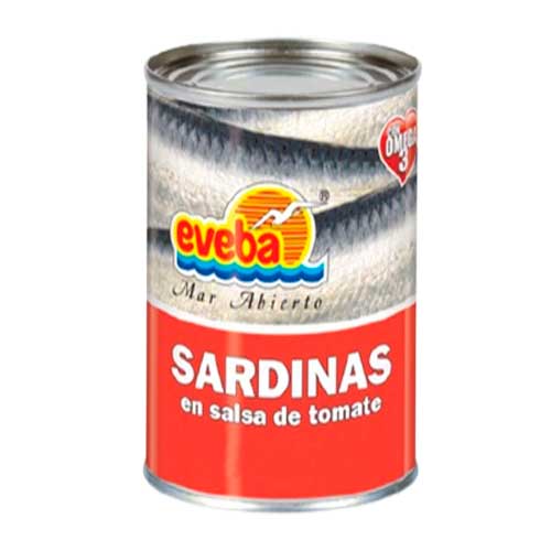 SARDINA EVEBA EN SALSA DE TOMATE 170GR