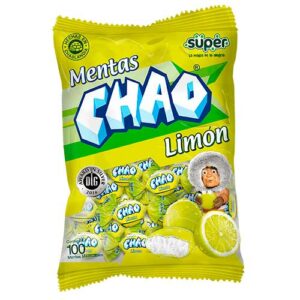 CARAMELO CHAO LIMON 100UNID