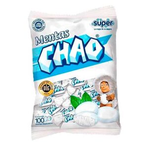 CARAMELO CHAO MENTA 100UNID