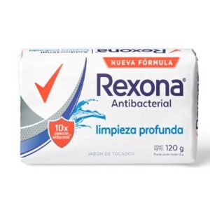 JABON REXONA ANTIBACTERIAL LIMPIEZA PROFUNDA 120GR
