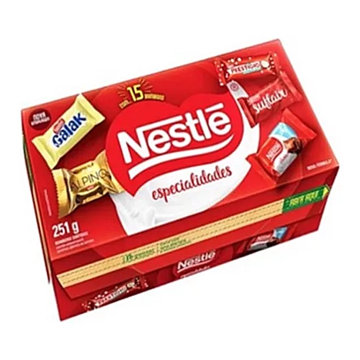 CAJA DE CHOCOLATE ESPECIALIDADES NESTLE 251GR