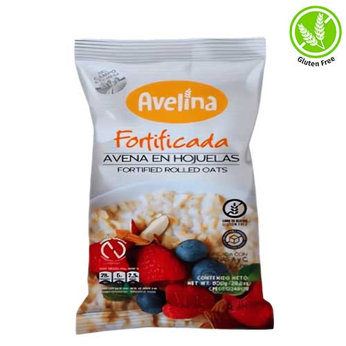 AVENA HOJUELAS AVELINA FORTIFICADA 400GR