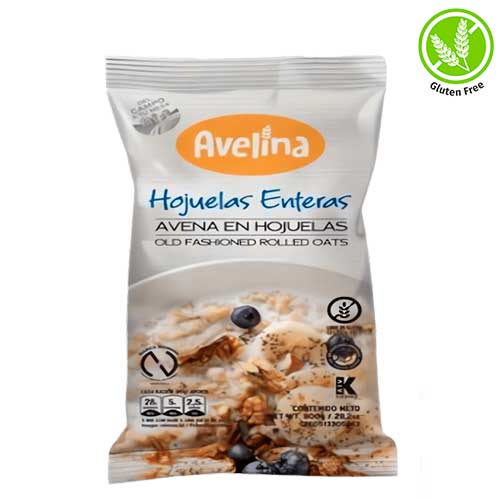 AVENA HOJUELAS ENTERAS AVELINA 400GR