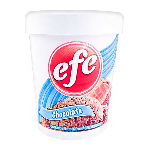 HELADO EFE CHOCOLATE 920ML